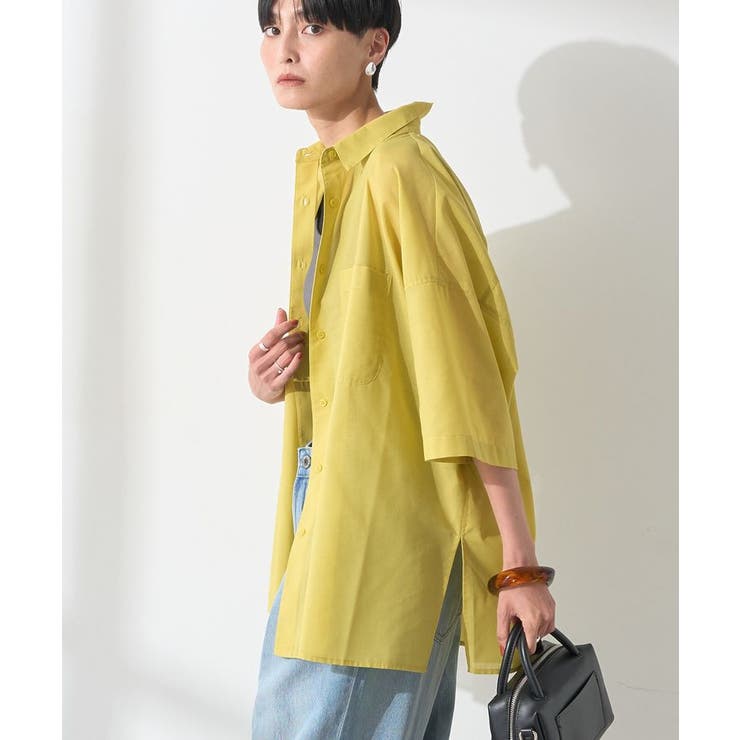 イージーケア+接触冷感Wポケットオーバーシャツ | AMERICAN HOLIC | 詳細画像28