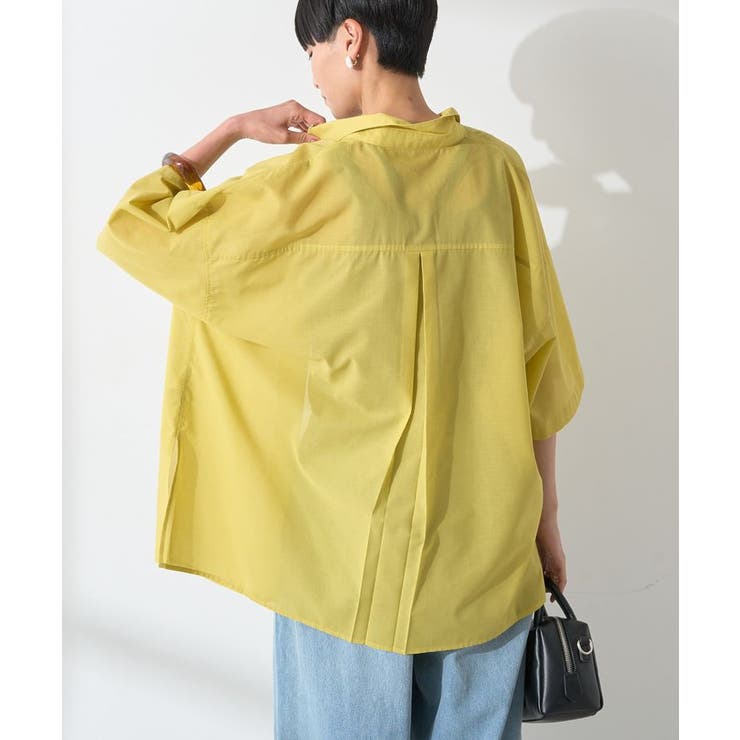 イージーケア+接触冷感Wポケットオーバーシャツ | AMERICAN HOLIC | 詳細画像29