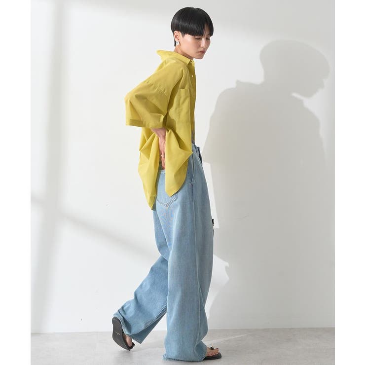 イージーケア+接触冷感Wポケットオーバーシャツ | AMERICAN HOLIC | 詳細画像31