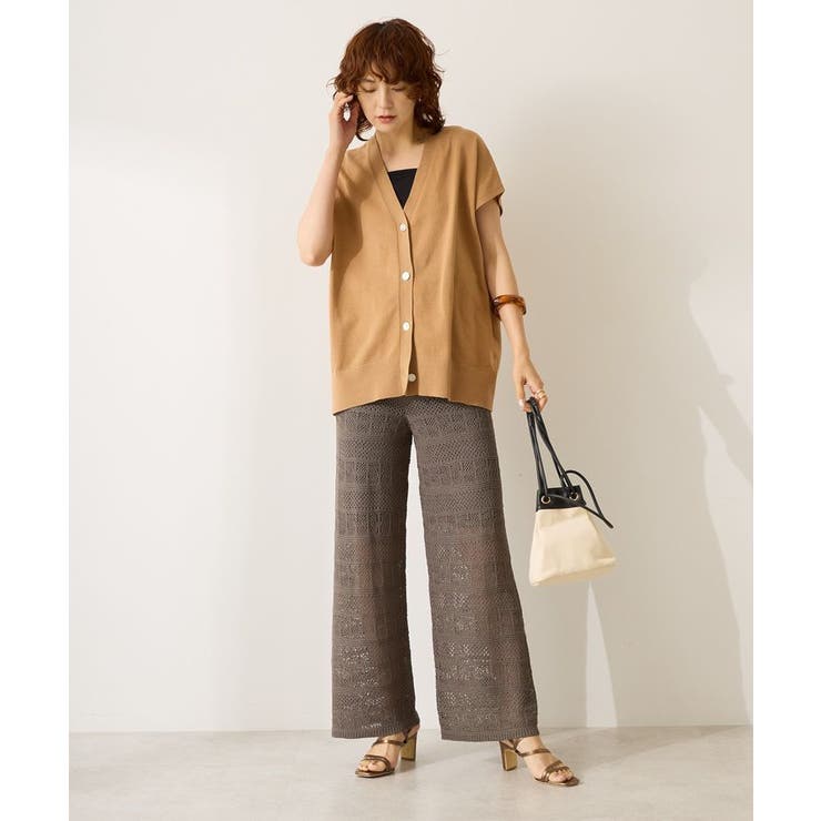 レース編みニットパンツ[品番：EHEW0049188]｜AMERICAN HOLIC
