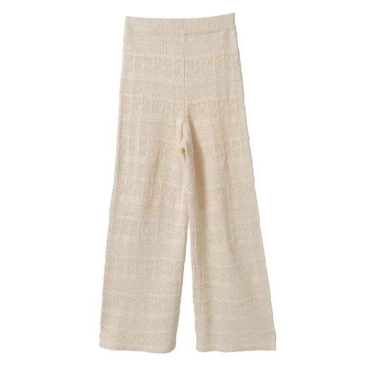 レース編みニットパンツ[品番：EHEW0049188]｜AMERICAN HOLIC