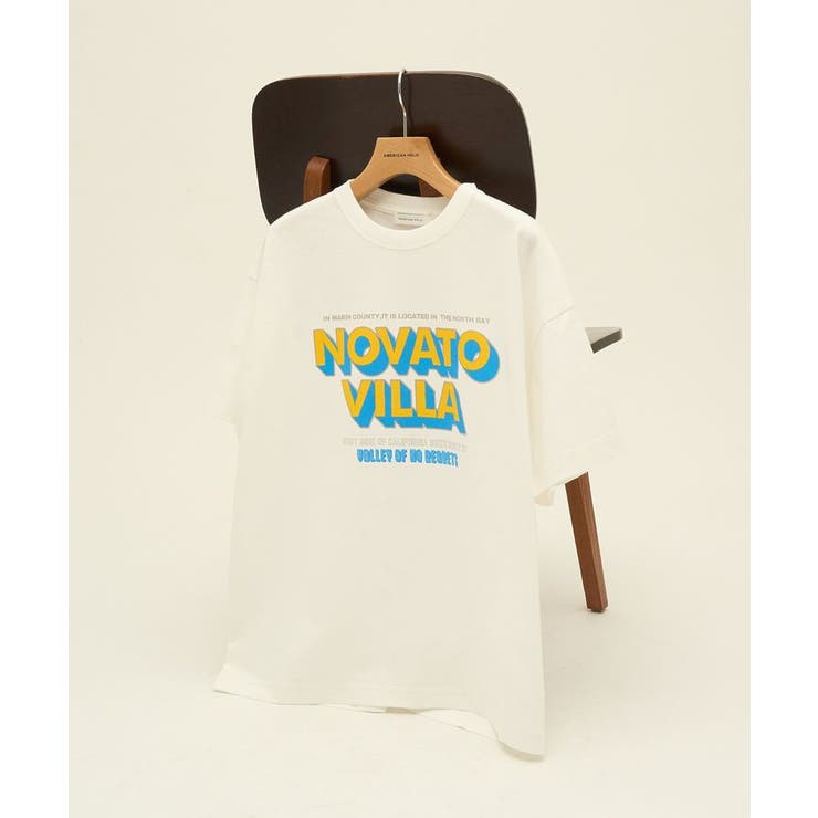 配色ロゴプリントTシャツ | AMERICAN HOLIC | 詳細画像13 