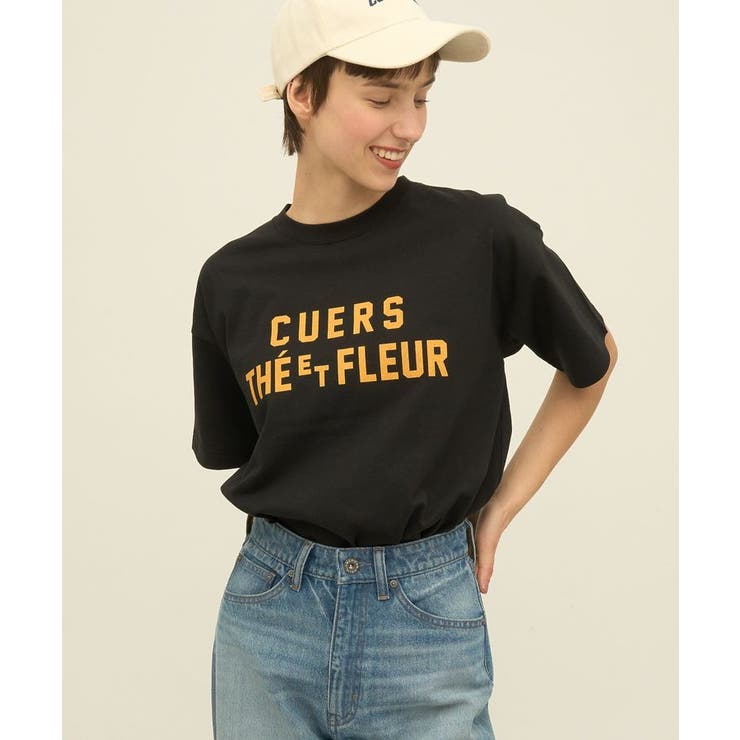 デザインカレッジロゴプリントTシャツ | AMERICAN HOLIC | 詳細画像1 