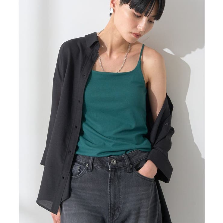 【カップ付き】細リブキャミソール | AMERICAN HOLIC | 詳細画像14