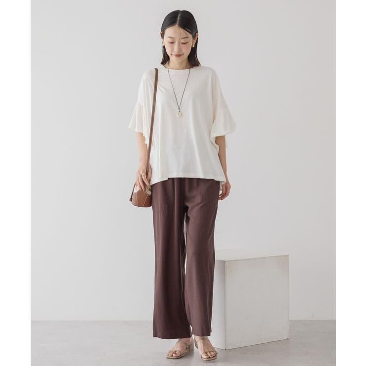 接触冷感ベイカーリラックスパンツ | AMERICAN HOLIC | 詳細画像10 