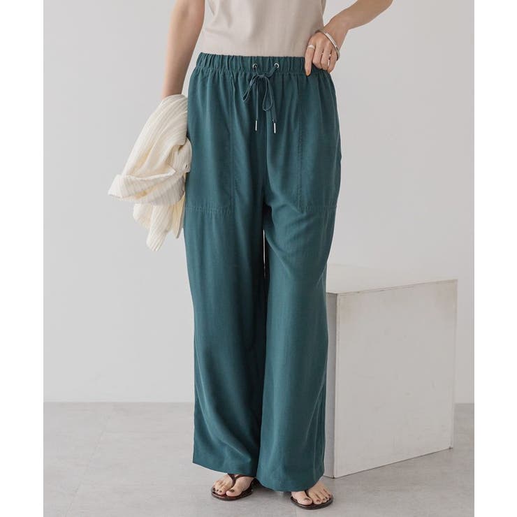 接触冷感ベイカーリラックスパンツ | AMERICAN HOLIC | 詳細画像2 