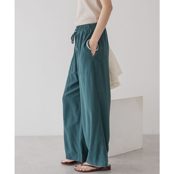 接触冷感ベイカーリラックスパンツ | AMERICAN HOLIC | 詳細画像3 