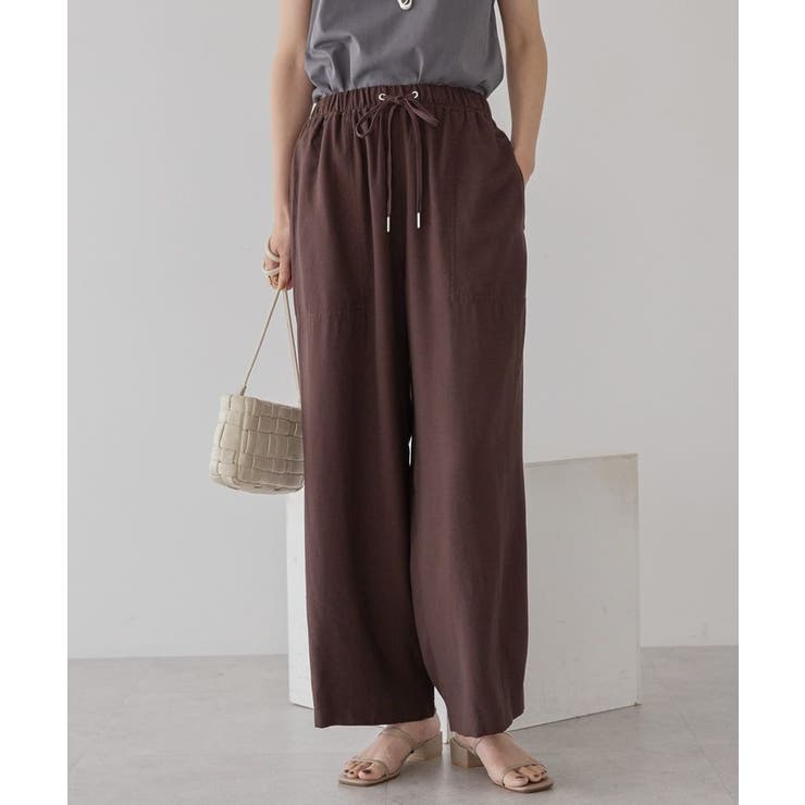 balliholic メッシュパンツ 茶　ブラウン balliholic メッシュパンツ 茶 ブラウン 尾州織】ラッセル