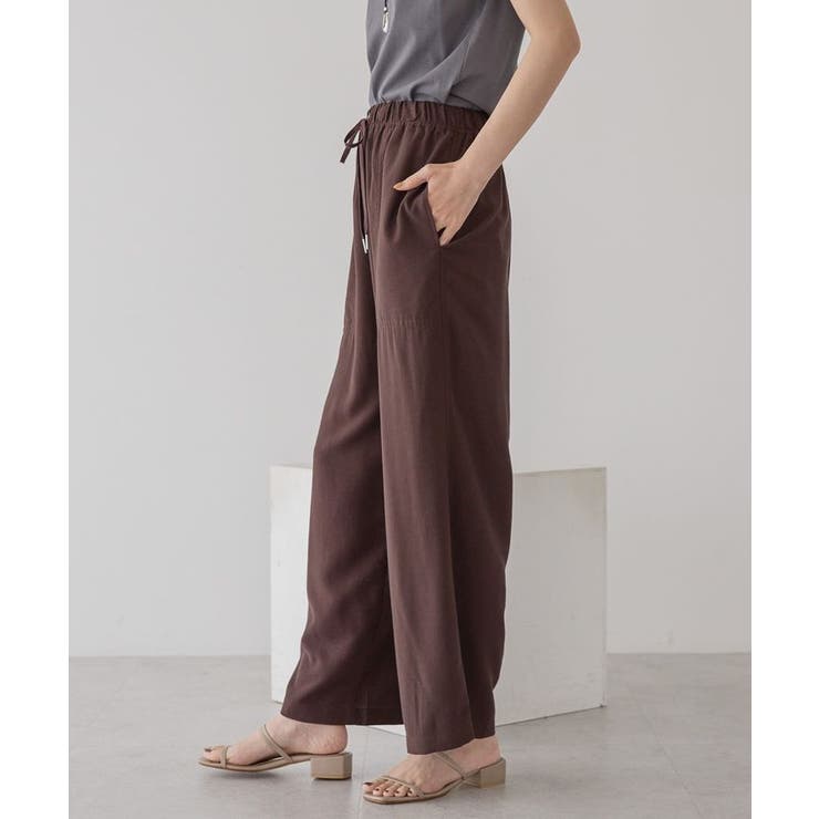 接触冷感ベイカーリラックスパンツ | AMERICAN HOLIC | 詳細画像8 