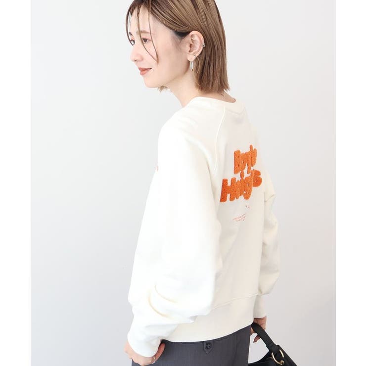 サガラ刺繍裏毛プルオーバー[品番：EHEW0050441]｜AMERICAN HOLIC