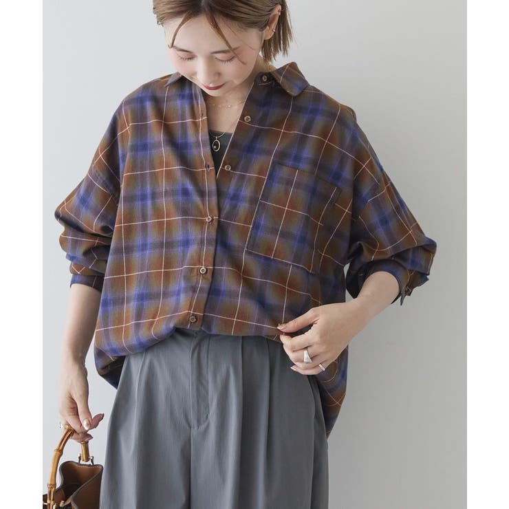 ビエラ起毛チェックシャツ | AMERICAN HOLIC | 詳細画像30 