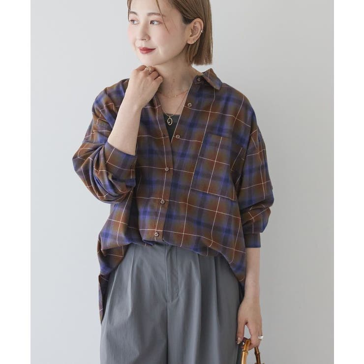 ビエラ起毛チェックシャツ | AMERICAN HOLIC | 詳細画像31 