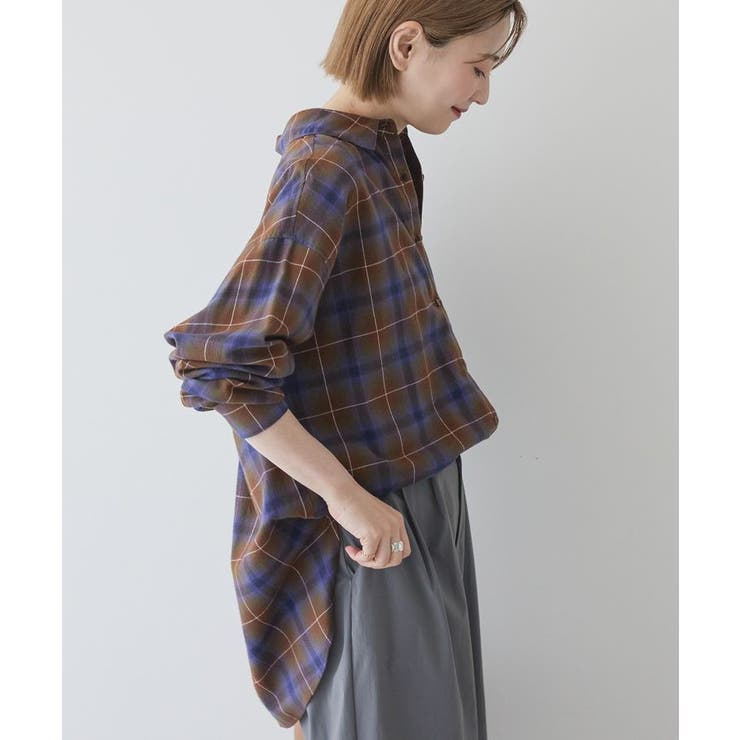 ビエラ起毛チェックシャツ | AMERICAN HOLIC | 詳細画像32 