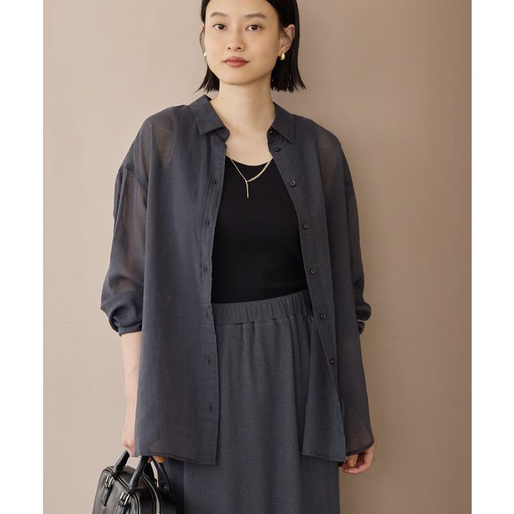 ラスターシアーシャツ[品番：EHEW0050166]｜AMERICAN HOLIC