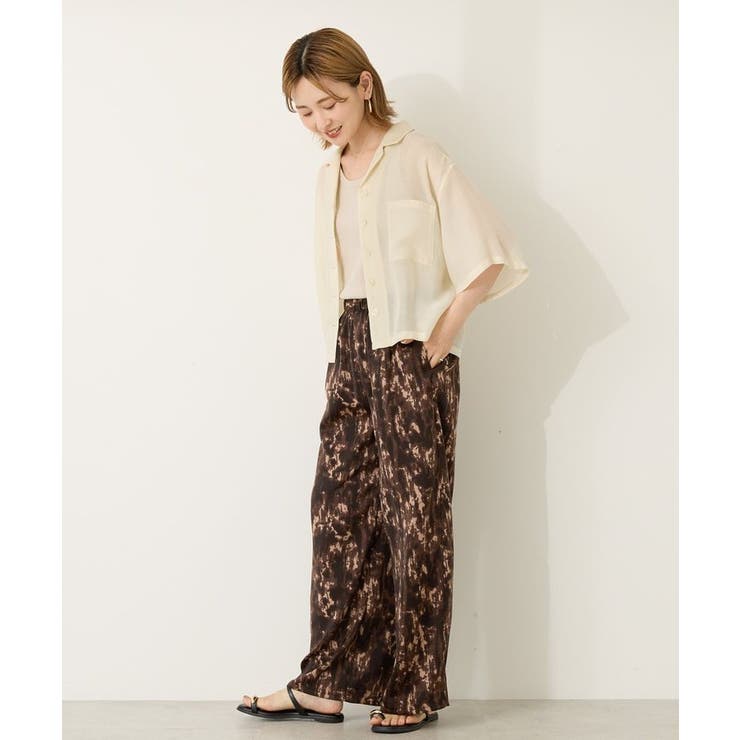 イージーケア柄パンツ | AMERICAN HOLIC | 詳細画像25 