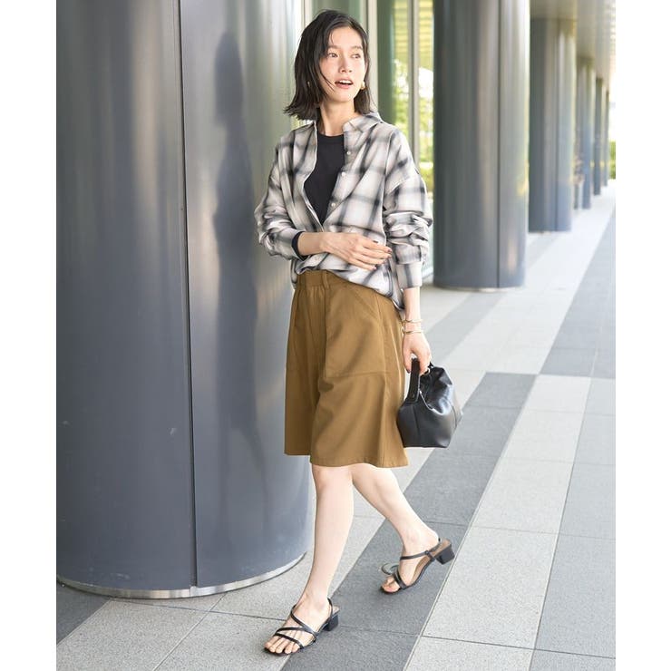 イージーケアチェックシャツ【360°着こなしシャツ】 | AMERICAN HOLIC | 詳細画像17 