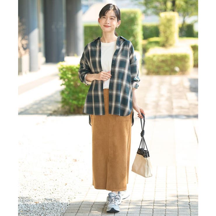 イージーケアチェックシャツ【360°着こなしシャツ】 | AMERICAN HOLIC | 詳細画像36 