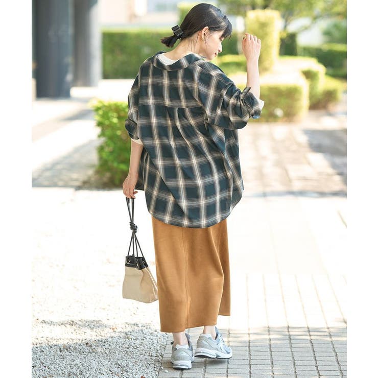 イージーケアチェックシャツ【360°着こなしシャツ】 | AMERICAN HOLIC | 詳細画像38 
