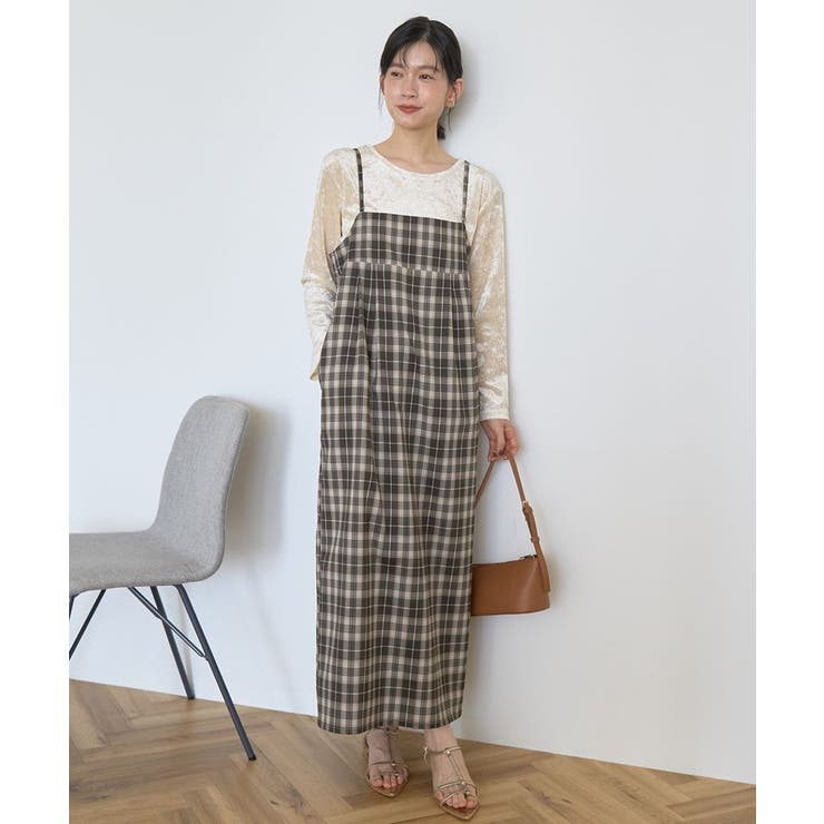 タック切替キャミワンピース | AMERICAN HOLIC | 詳細画像5 