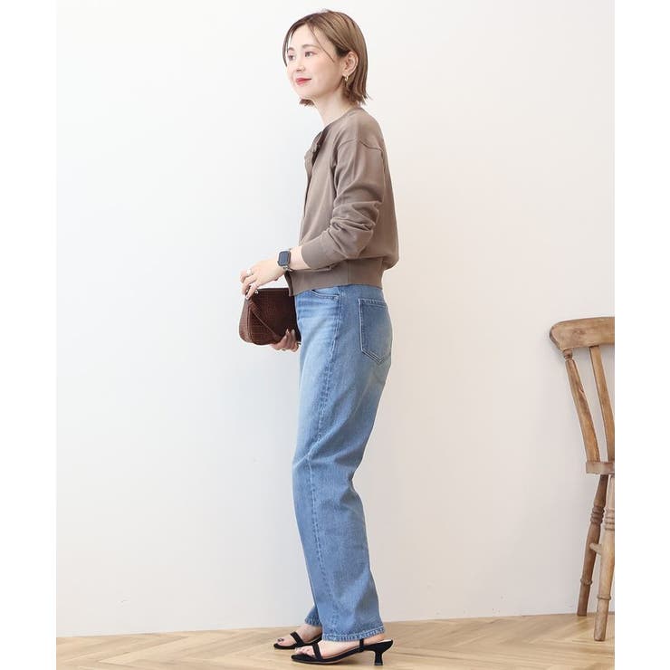 ソフトコットンクルーネックカーディガン | AMERICAN HOLIC | 詳細画像17 