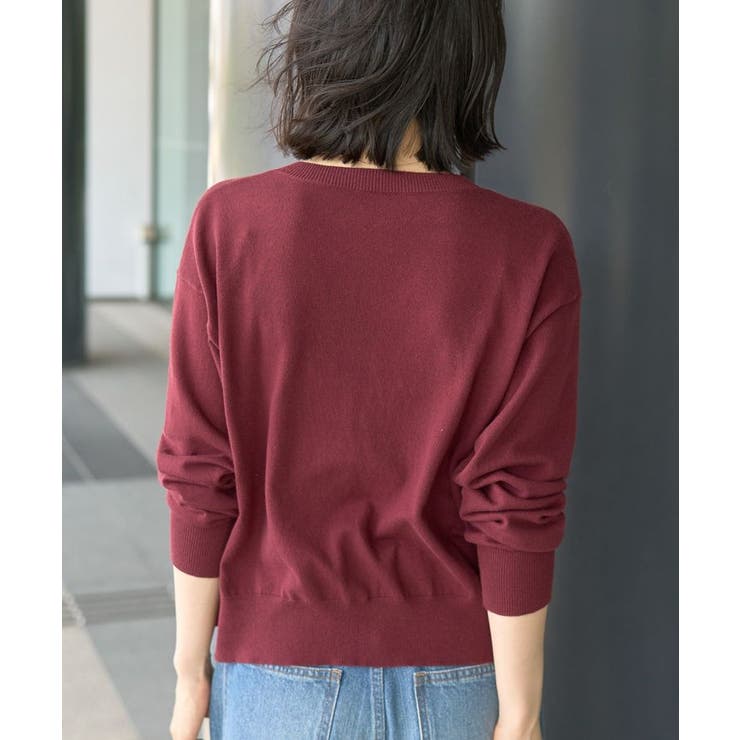 ソフトコットンクルーネックカーディガン | AMERICAN HOLIC | 詳細画像31 