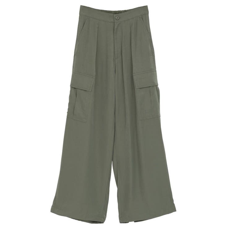 サテンカーゴパンツ[品番：EHEW0049952]｜AMERICAN HOLIC（アメリカン