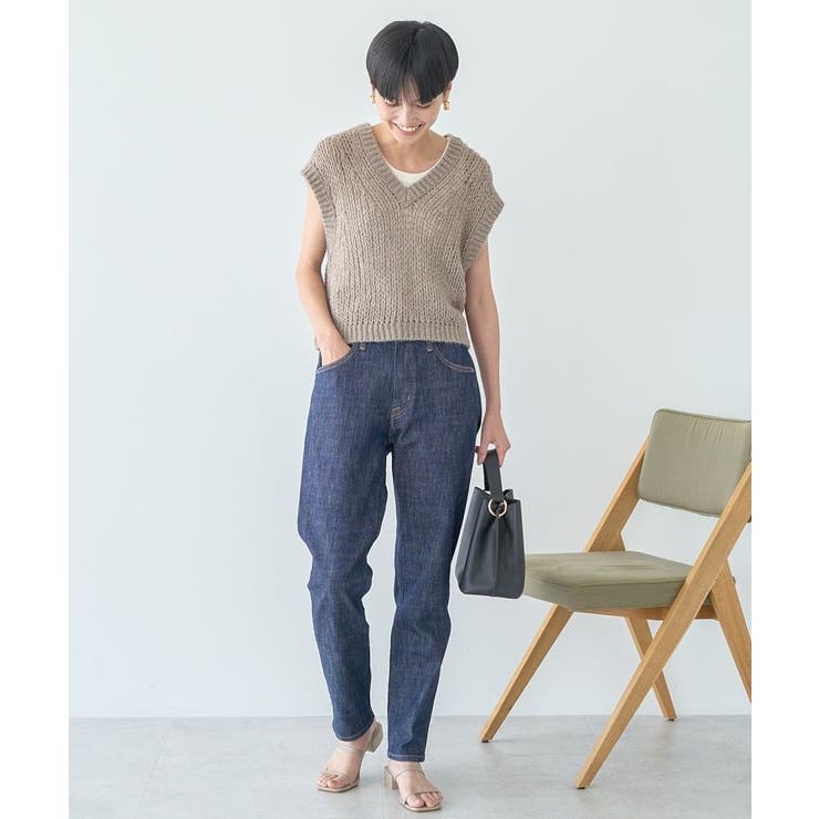 【選べる丈】甘編みニットベスト | AMERICAN HOLIC | 詳細画像21 