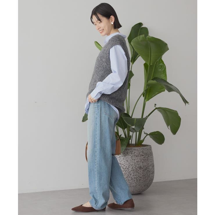 【選べる丈】甘編みニットベスト | AMERICAN HOLIC | 詳細画像25 