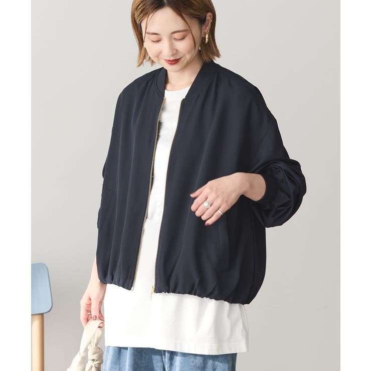 ドレープギャザーブルゾン[品番：EHEW0050280]｜AMERICAN HOLIC