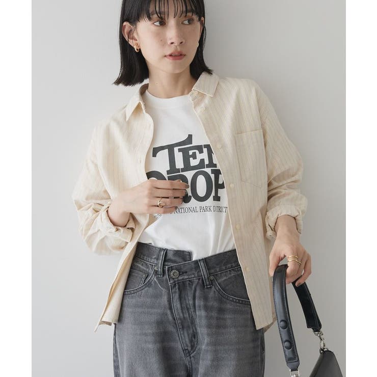 ストライプイエロー | オックスベーシックシャツ | AMERICAN HOLIC