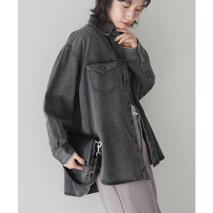 Wポケットデニムシャツ[品番：EHEW0049953]｜AMERICAN HOLIC