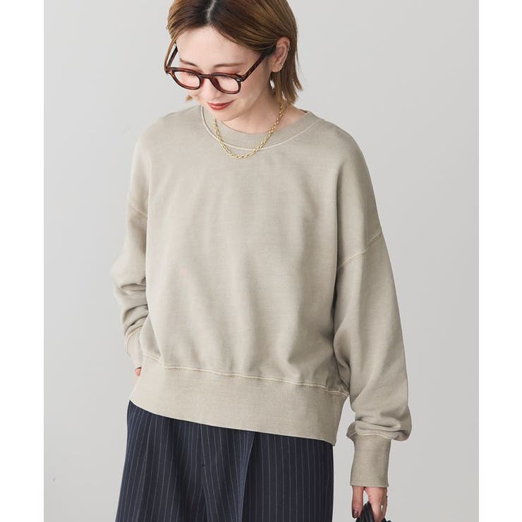 ピグメント裏毛プルオーバー | AMERICAN HOLIC | 詳細画像1 