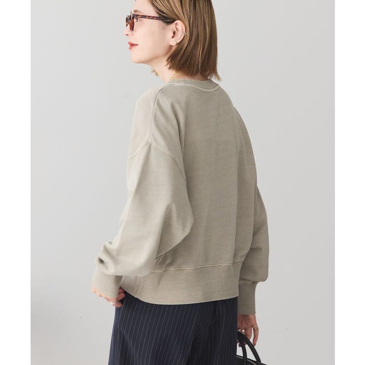 ピグメント裏毛プルオーバー | AMERICAN HOLIC | 詳細画像3 