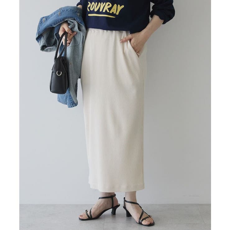 針抜きリブナロースカート | AMERICAN HOLIC | 詳細画像32 