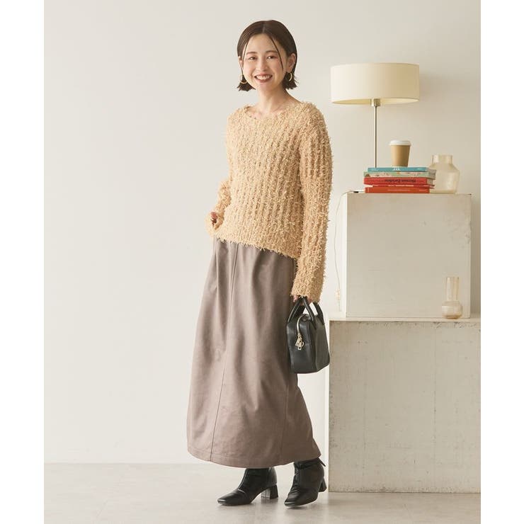 フェイクレザーダンボールスカート | AMERICAN HOLIC | 詳細画像10 