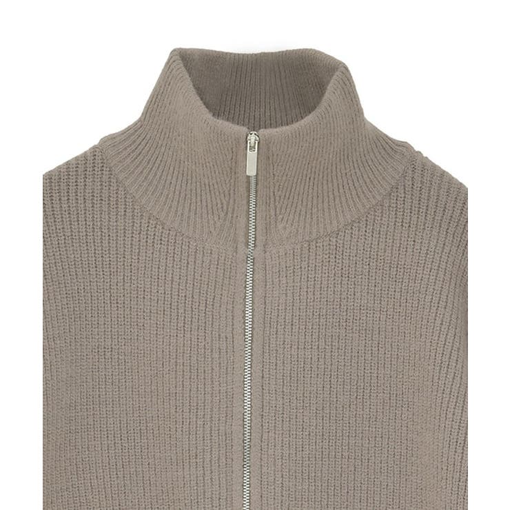 ZIPハイネックカーディガン | AMERICAN HOLIC | 詳細画像24 