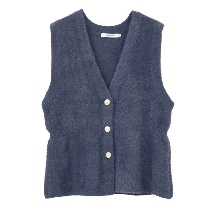 ミニシャギーペプラムベスト | AMERICAN HOLIC | 詳細画像13 