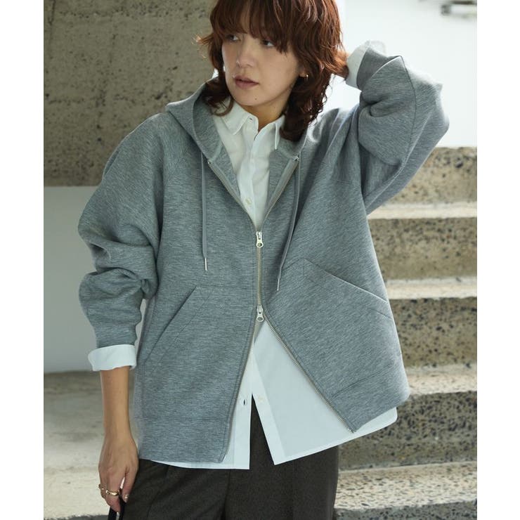 ダンボールポンチZIPパーカー[品番：EHEW0050477]｜AMERICAN HOLIC
