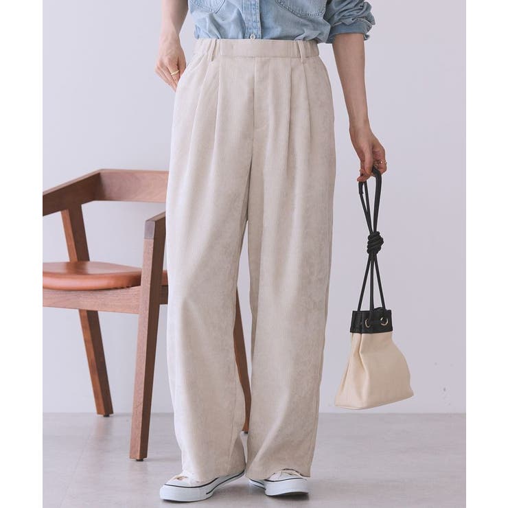 コーデュロイワイドパンツ[品番：EHEW0050438]｜AMERICAN HOLIC