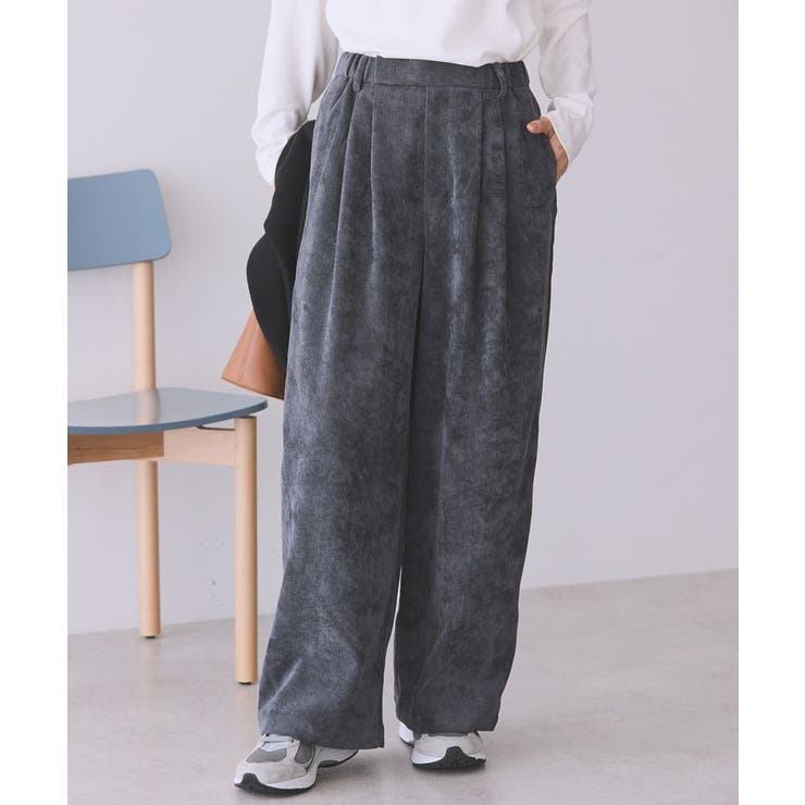 コーデュロイワイドパンツ[品番：EHEW0050438]｜AMERICAN HOLIC
