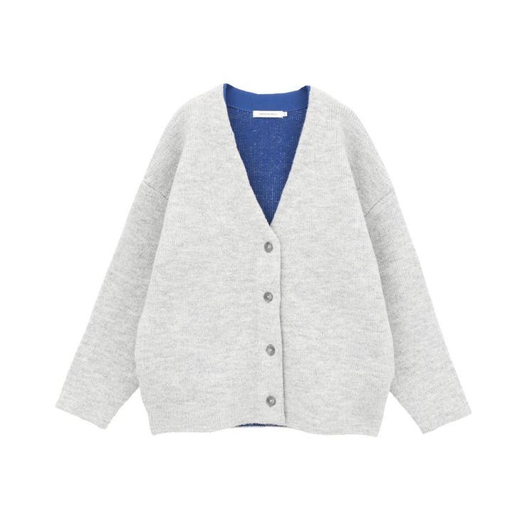 VネックWフェイスニットカーディガン【WEB限定カラー有り】 | AMERICAN HOLIC | 詳細画像55 
