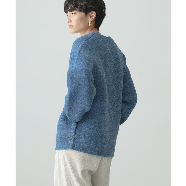 VネックWフェイスニットカーディガン【WEB限定カラー有り】 | AMERICAN HOLIC | 詳細画像36 