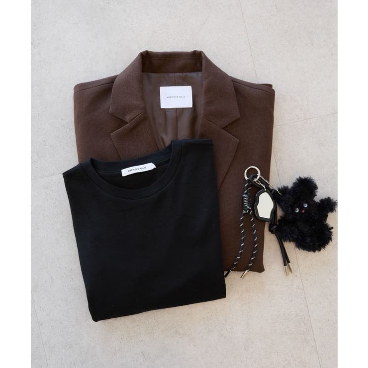 クルーネックロングプルオーバー | AMERICAN HOLIC | 詳細画像13 