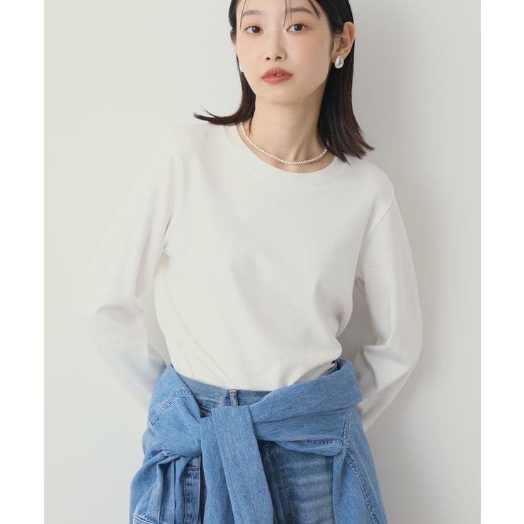 クルーネックロングプルオーバー | AMERICAN HOLIC | 詳細画像4 