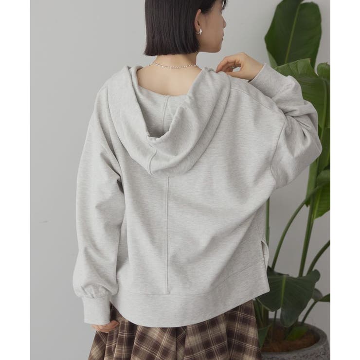 スキッパー裏毛パーカー | AMERICAN HOLIC | 詳細画像11 