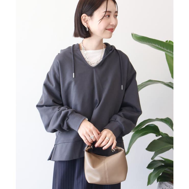 スキッパー裏毛パーカー | AMERICAN HOLIC | 詳細画像15 