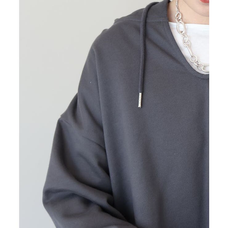 スキッパー裏毛パーカー | AMERICAN HOLIC | 詳細画像19 