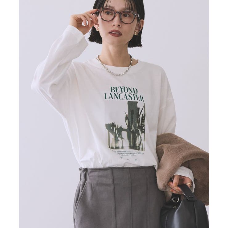 BOTANICAL PHOTO ロングTシャツ/チュニック | AMERICAN HOLIC | 詳細画像2