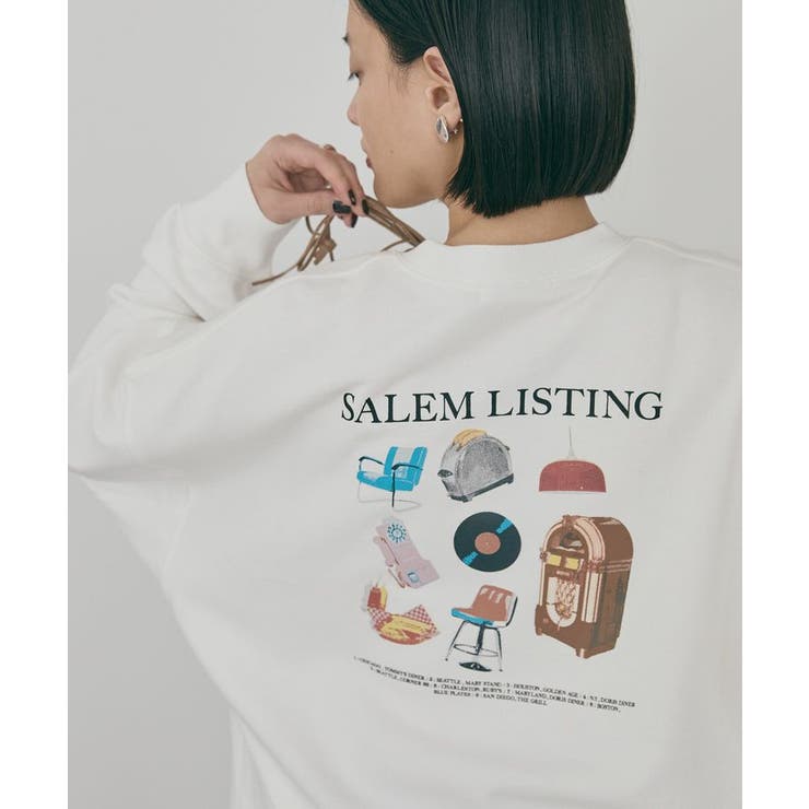 オフホワイト | Diner 裏毛プルオーバー | AMERICAN HOLIC