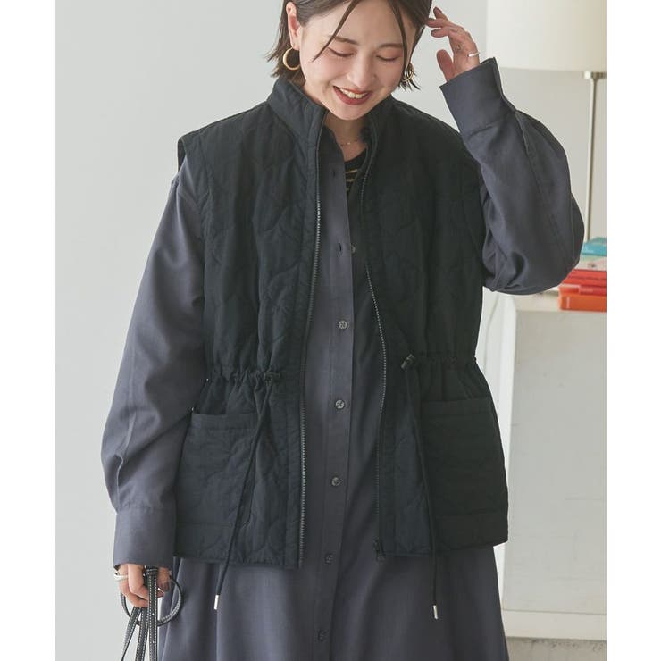 ドロストキルティングベスト | AMERICAN HOLIC | 詳細画像1 